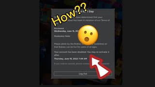 How to ban ANYONE on roblox Proof [upl. by Mireille]