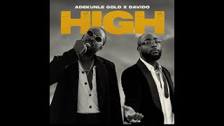 Adekunle Gold  High ft Davido Instrumental 2021 [upl. by Ycnay999]