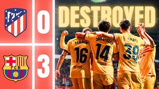 Atletico Madrid vs Barcelona 03 Review in English  Joao Felix Revenge [upl. by Nosro]