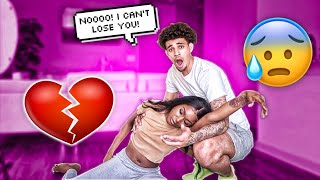 Starting An Argument Then Passing Out Into My Boyfriends Arms Prank Cute Reaction [upl. by Corder]