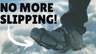 How to put on YakTrax YakTrax Spikes [upl. by Jonah831]