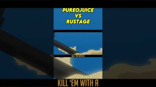 PureOJuice vs Rustage ichigo bleach amv anime rap ukdrill drill animerap animeedit shorts [upl. by Eltsyrhc]