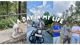 new vlog  rabi lamichhane pokhara  monkey  hiking  scorpras vlogs [upl. by Nawuq]