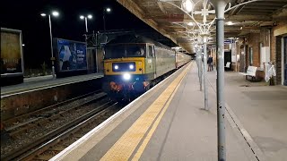 47810 departs Fareham Train Station working 1Z28 220624 [upl. by Jonell]