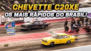 Disputas acirradas e recordes entre os Chevette C20XE mais poderosos da FLT [upl. by Africa]