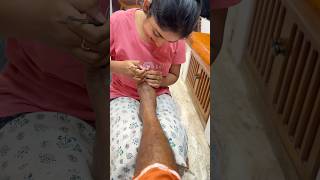 Nail and feet care day 💅 pedihomecare selfcare manicure nailcare fypviral shortsvideo fyp [upl. by Aeynod]