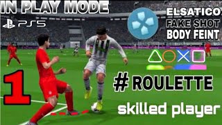 TOP BEST SKILLS AND TRICKS PES PPSSPP MODE PS4 CAMERA IN A MATCH [upl. by Stephie]