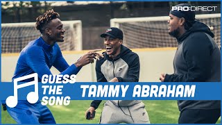 Tammy Abraham stuns Chunkz amp Yung Filly with insane vocals  ProDirect Guess The Song Challenge [upl. by Ayit]