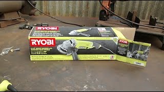 quotRYOBIquot angle grinder product review [upl. by Lachman]