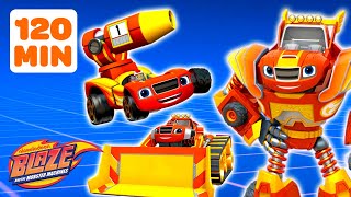 120 MINUTES of Blazes MONSTER Machine Transformations 🏎️💨  Blaze and the Monster Machines [upl. by Sheng]