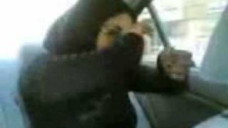 Arabic Girl Dance In Car Dubai Video mpeg4 [upl. by Bethena]