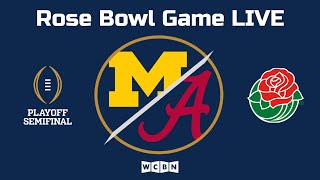 The 110th Rose Bowl Game 1 Michigan vs 4 Alabama [upl. by Hareehahs]