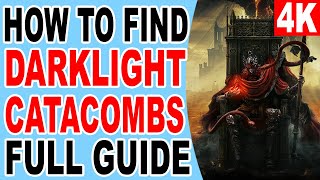 Elden Ring DLC How to Go to Darklight Catacombs Jori Elder Inquisitor Barbed Staff Spear Location [upl. by Ferullo]