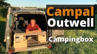 CAMPAL OUTWELL CampingBox für Hochdachkombi Dacia Dokker  Neues Modell Vorstellung Vergleich ⛺ [upl. by Christabelle]