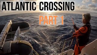 Lets Dance Sailing Story 93  Atlantic Crossing Part 1  The First Few Days [upl. by Aisnetroh]