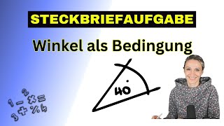 Steckbriefaufgabe mit Winkel als Bedingung Abwurfwinkel [upl. by Eurd735]