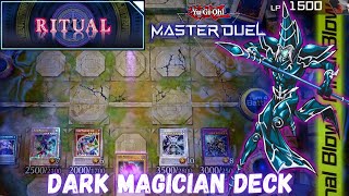 Best Dark Magician Deck in the New Ritual Event Master Duel  YGO [upl. by Yejus]