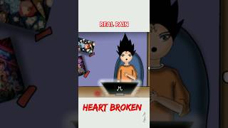 REAL PAIN😱 ytshorts shorts anime animation carryminati jjk jaidenanimations dbz [upl. by Selinda]