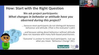 OH webinar 8 Integrating Attitude Change into Outcome Harvesting [upl. by Adnek]