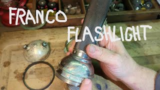 vintage 3 bulb Dcell FRANCO flashlight [upl. by Tnarb503]