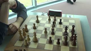 GM Valery Kazakousky  GM Arthur Kogan  Blitz chess [upl. by Wyn577]