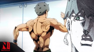 Thus Spoke Kishibe Rohan  MultiAudio Clip No Ordinary Six Pack  Netflix Anime [upl. by Nerfe]