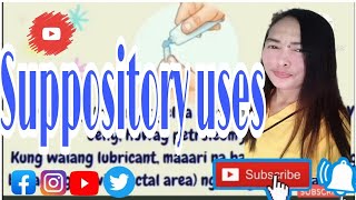 how to use suppository [upl. by Steve]