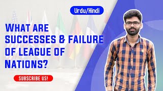 What are Successes and Failures of League of Nations HindiUrdu [upl. by Ys]