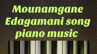 Mounamgane Edagamani song keyboardpiano music 🎶Naa Autograph movie songsPiano Music20 [upl. by Elakram825]