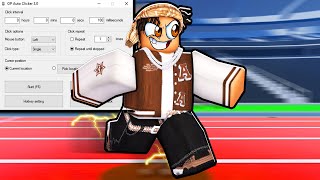 The Fastest Auto Clicker In ROBLOX TRACK amp FIELD INFINITE [upl. by Bertram727]