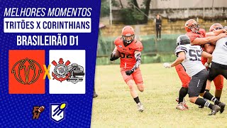 TRITÕES FA X CORINTHIANS STEAMROLLERS  BRASILEIRÃO D1 2024  Melhores Momentos [upl. by Ehtnax942]