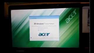 How to ║ Restore Reset a Acer Aspire to Factory Settings ║ Windows 7 [upl. by Nonac734]