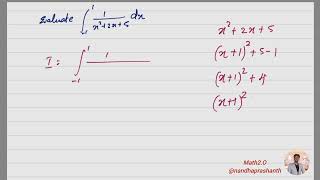 Evaluation of definite Integration Ex 93 problem 1 ii [upl. by Neevan]