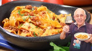 Pappardelle Bolognese Recipe [upl. by Gerge992]