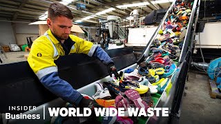 How Adidas Asics and Other Shoemakers Deal With Waste  World Wide Waste  Insider Business [upl. by Eicam852]