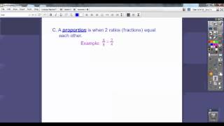 Ratios Proportions and Geometric Means  Section 61 [upl. by Eyma354]