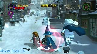 LEGO Harry Potter Years 14  Level 14 Hogsmeade FREE PLAY All Collectables [upl. by Ianteen]