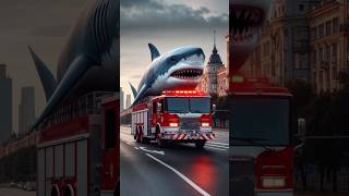 Evolution from Shark Fire Truck to Airship firetruck shark airship [upl. by Annayt]