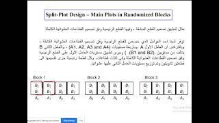 Split Plot Design [upl. by Razatlab]