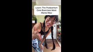 The Csection Core Exercise Most Moms Miss [upl. by Dnivra]