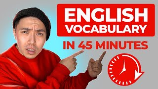 Learn Basic English Vocabulary in 45 minutes [upl. by Rahas]