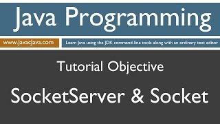 Learn Java Programming  SocketServer and Socket Class Introduction [upl. by Fusco]