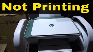 HP Deskjet Printer Not PrintingHow To Fix It EasilyStep By Step Tutorial [upl. by Yrocaj]