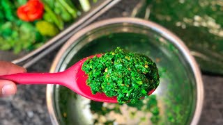 How to Make Trinidad Green Seasoning [upl. by Aserahs790]