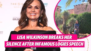 Lisa Wilkinson breaks her silence after infamous Logies speech  Yahoo Australia [upl. by Nowahs784]