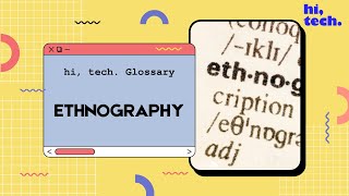 Ethnography Definition and Marketing Use Cases [upl. by Esile]