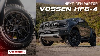 2023 Next Gen Ford Ranger Raptor w Vossen HF64  4K [upl. by Alihet]