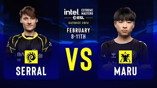 Serral vs Maru  IEM SC2 Katowice 2024  Grand Final [upl. by Newel]