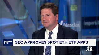 Former SEC chief Jay Clayton breaks down approval of spot ether ETF applications [upl. by Rennane]