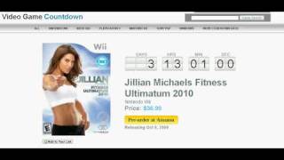 Jillian Michaels Fitness Ultimatum 2010 Countdown to Release [upl. by Shawnee]